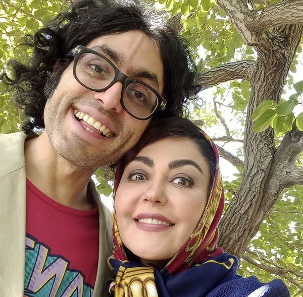 سلفی جدید شقایق فراهانی با برادرش + عکس