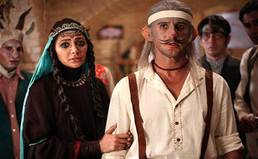 امین حیایی و نیلوفر خوش خلق در برنامه کودکانه + عکس