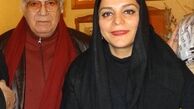 عکس خانم کارگردان با سوپراستار دهه چهل