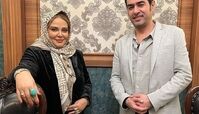 تیپ شهاب حسینی در کنار بهاره رهنما