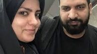 قربون صدقه خانم مجری برای همسرش/عکس