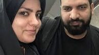 قربون صدقه خانم مجری برای همسرش/عکس