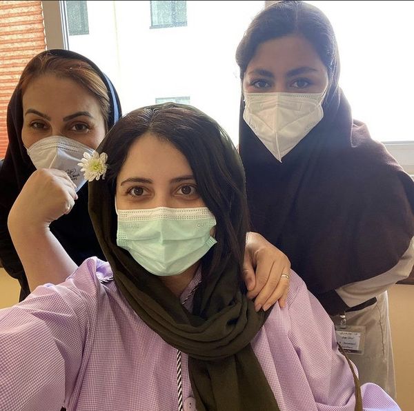 شبنم قربانی کرونا گرفت + عکس