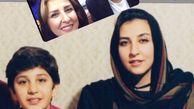 مرجانه گلچین و و آقای بازیگر جوان در گذشته ها + عکس