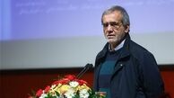 یک گروه ۵۰ نفره سخنرانی پزشکیان را نیمه تمام گذاشتند
