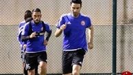 غیبت نکونام و دژاگه در تمرینات العربی 
