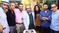 تولد پولاد کیمیایی در کنار پدر کارگردانش+عکس