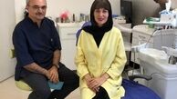 تبلیغ خانم بازیگر خارجی در ایران+عکس