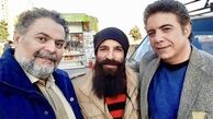 حسن شکوهی در کنار بازیگر معروف + عکس