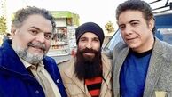 حسن شکوهی در کنار بازیگر معروف + عکس