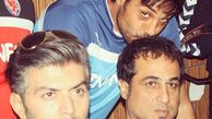رامین راستاد و هم اتاقیش + عکس