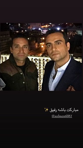 شبگردی های حامد کمیلی و دوستش + عکس