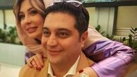 حضور خانم بازیگر در کنار همسرش