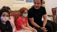 حال خوب عمو پورنگ در خانه عماد+عکس