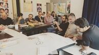 تیم کهکشانی آقای کارگردان بدون مهران مدیری+عکس