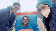 پدر بازیگر مشهور به کرونا مبتلا شد + عکس