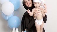 خواهرزاده کوچولو سارا بهرامی + عکس