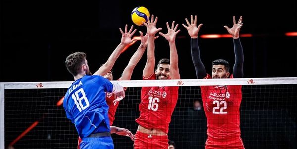 لیگ ملت‌های والیبال/ شکست بلند قامتان ایران مقابل روسیه