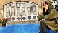 عکس لب حوضی مریم معصومی 