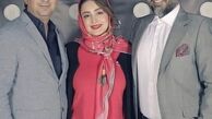 شیلا خداداد به همراه همسر و برادرش