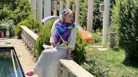 پوشش تابستانی سپیده خداوردی لب استخر + عکس