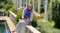 پوشش تابستانی سپیده خداوردی لب استخر + عکس