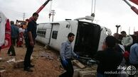 دستگیری راننده اتوبوس واژگون شده مرودشت ! + عکس و جزییات
