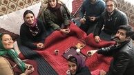 دورهمی بازیگران‌خجالت نکش + عکس