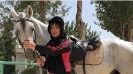 اسب زیبای شراره رخام + عکس
