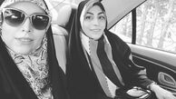 مژده لواسانی و دوستش در تاکسی + عکس