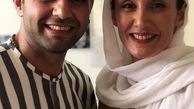 صابر ابر در کنار بازیگر هم گناه + عکس