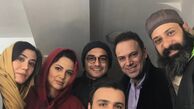سلفی آقای بازیگر از نوع سقفی + عکس