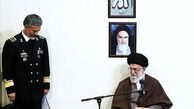 دیدار فرماندهان نیروی دریایی ارتش با فرمانده معظم کل قوا
