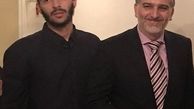 بیژن بنفشه خواه و پسرش + عکس