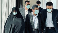 احمدی نژاد و همسرش در دبی + عکس