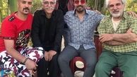 تیپ و ظاهر عجیب ارسطو پایتخت در کنار رضا عطاران+عکس