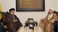 دیدار آیت‌الله اراکی و سید حسن نصرالله