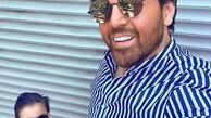 عماد طالب زاده و پسرش + عکس