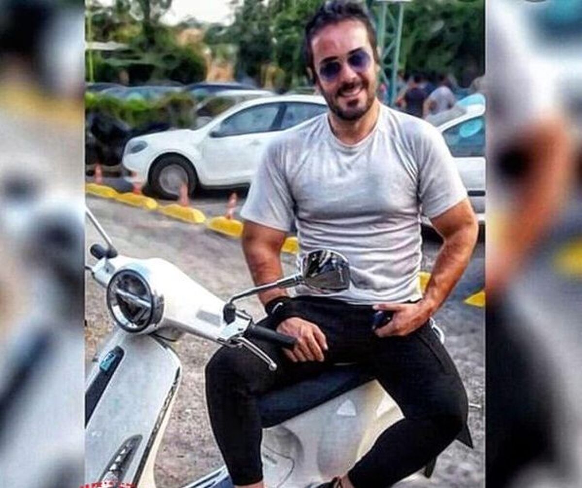 موتور سیکل بامزه کاوه سماک باشی + عکس