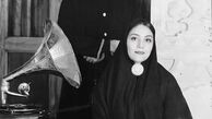شبنم قلی خانی و همسرش در زمان قدیم + عکس