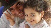 منوچهر هادی با دخترش + عکس