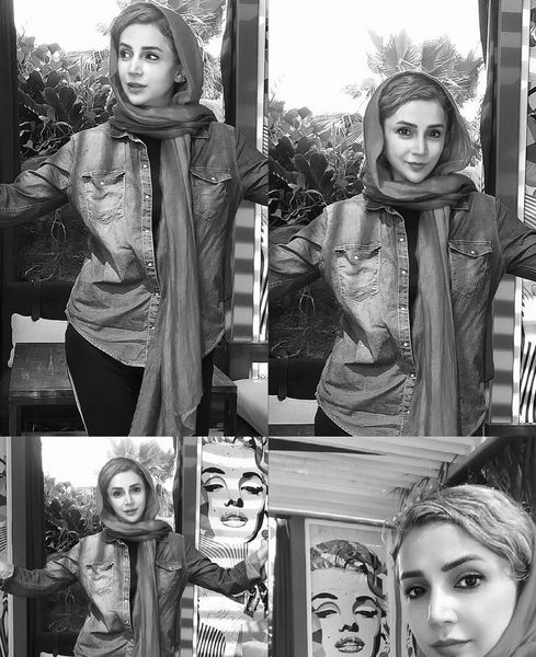 ژست های متفاوتی از شبنم قلی خانی + عکس