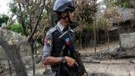 شلیک پلیس میانمار به تظاهرات کنندگان 
