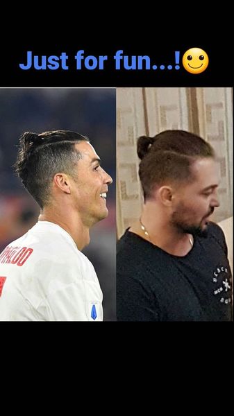 مدل موی رونالدویی دانیال عبادی + عکس