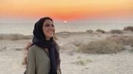 مونا فرجاد در یک‌ غروب زیبا + عکس