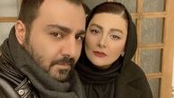 هنگامه قاضیانی و برادرش + عکس