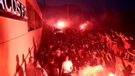 ورود یحیی توره به آتن+تصاویر