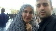 فاطمه گودرزی با پسرش در زیارت + عکس
