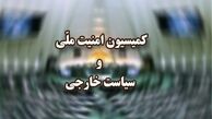 بررسی موضوع «حادثه جان باختن سربازان ارتش» در جلسه کمیسیون امنیت ملی