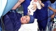 عکس نیوشا ضیغمی در اتاق عمل!